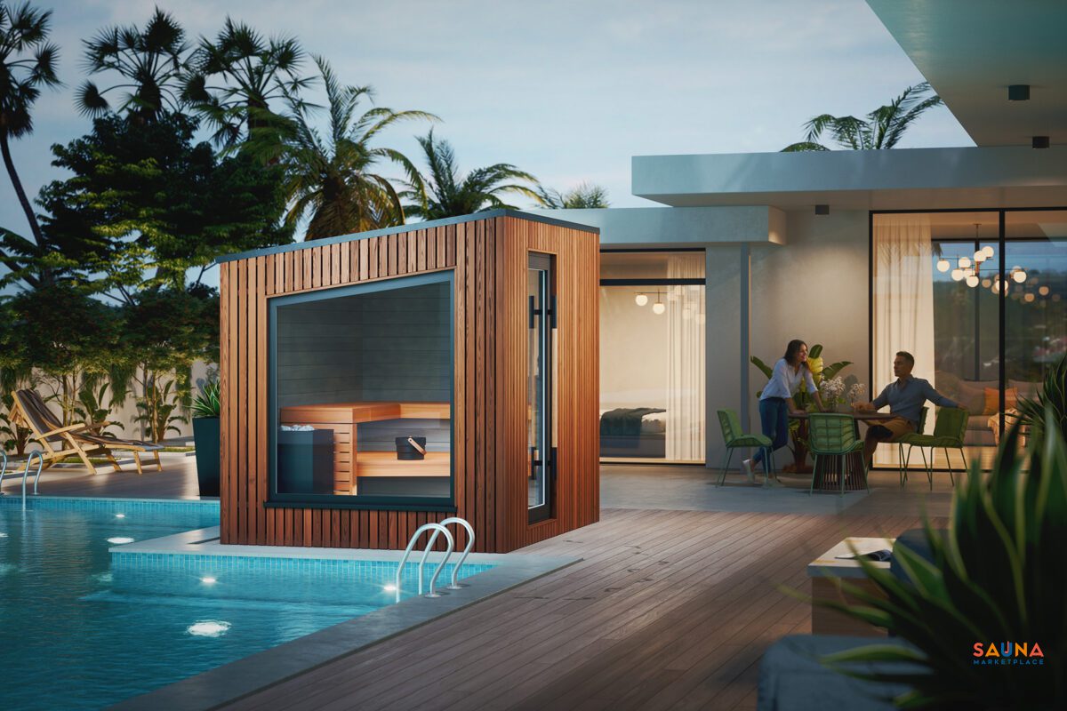 Auroom Terra Outdoor Cabin Sauna - Image 12