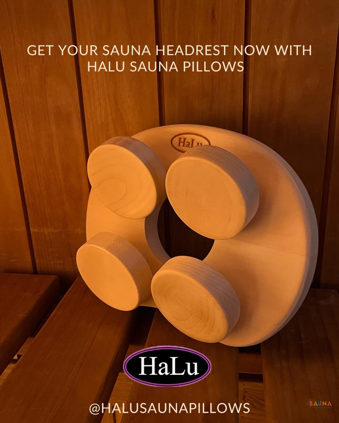 Aspen Halu Headrest Sauna Pillow