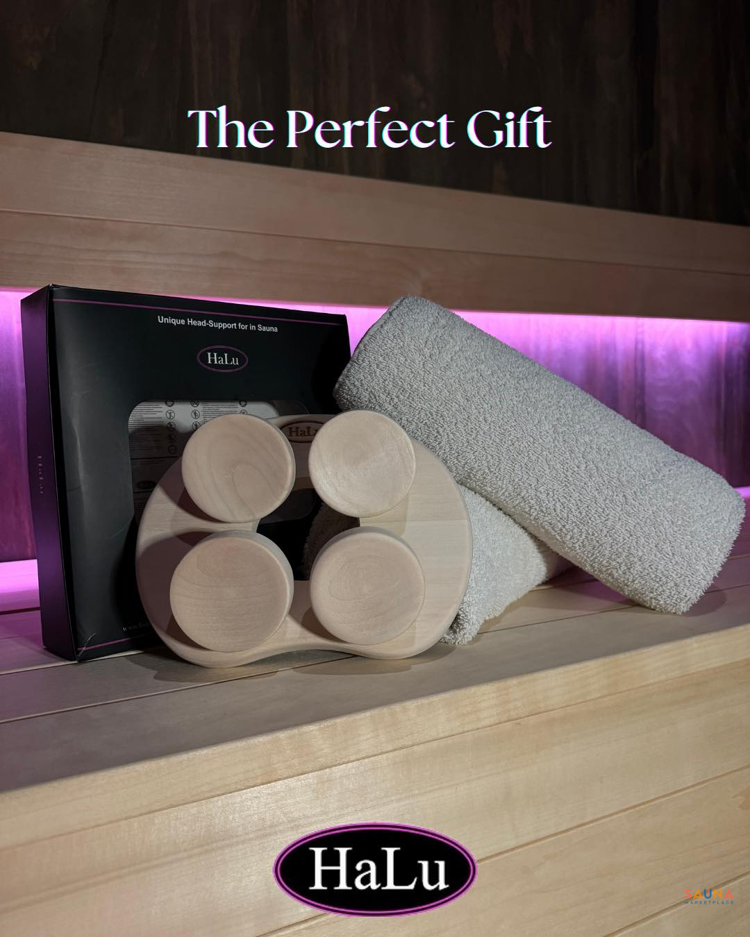 Aspen Halu Headrest Sauna Pillow