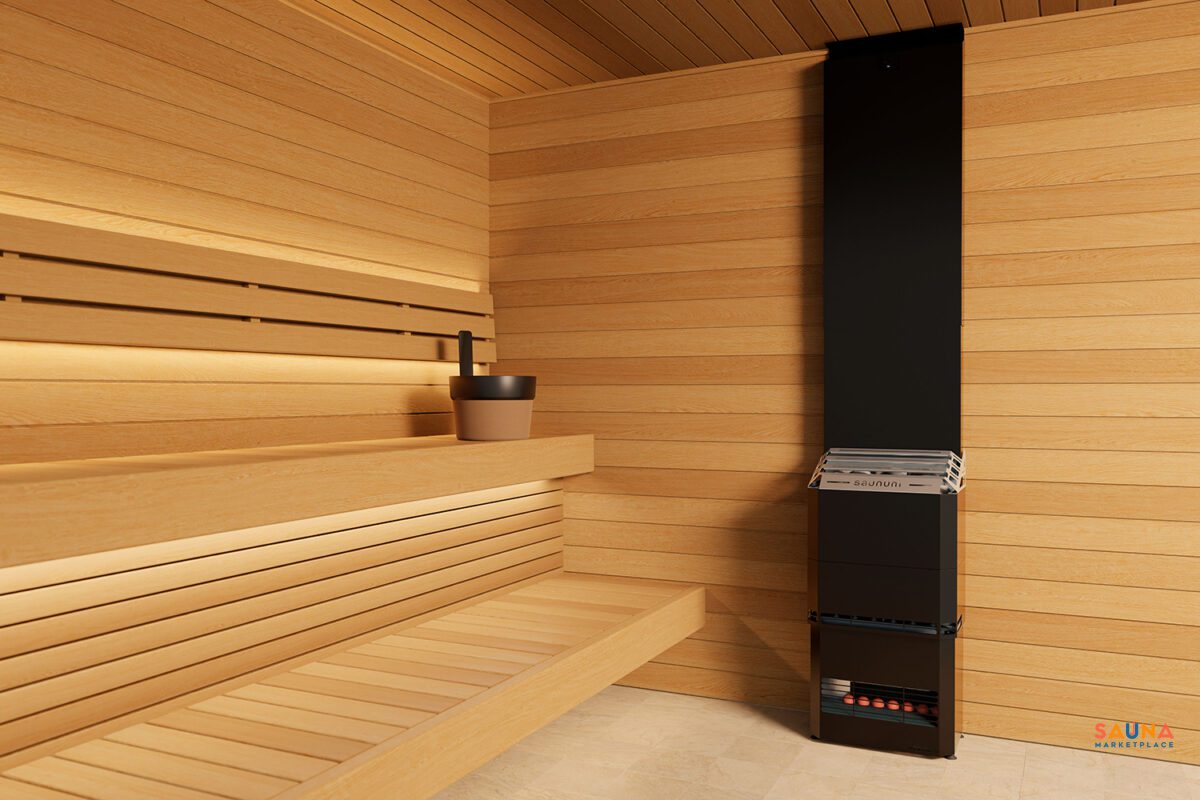 Saunum Air Closed Basket Climate Equalizing Sauna Heaters, Black | 5Kw 7Kw 10Kw - Image 13