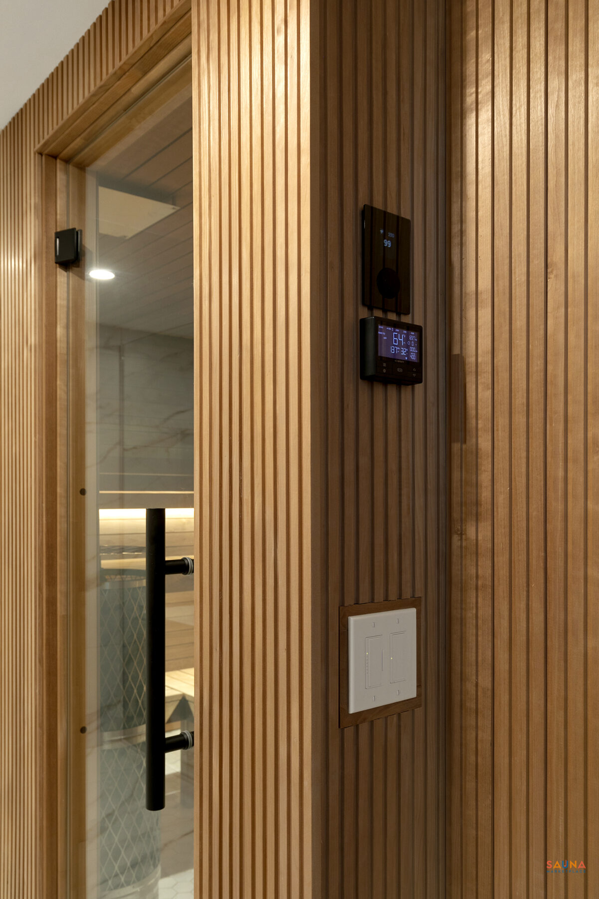 Prosaunas All-Glass Sauna Door - Image 2