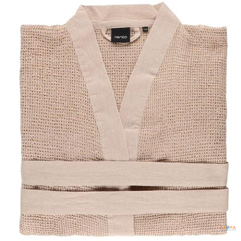 Rento Kenno Waffle Weave Bath Robe - Image 3