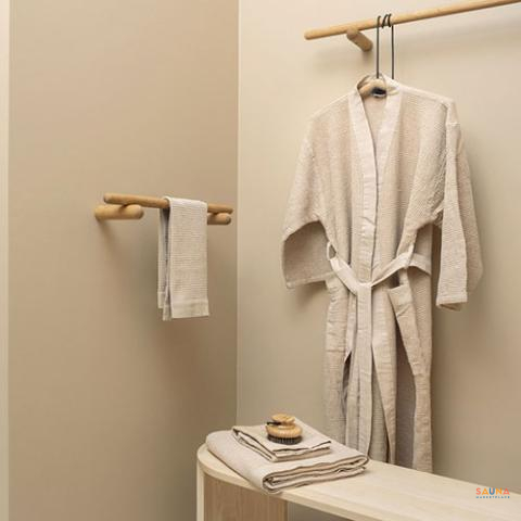 Rento Kenno Waffle Weave Bath Robe - Image 4