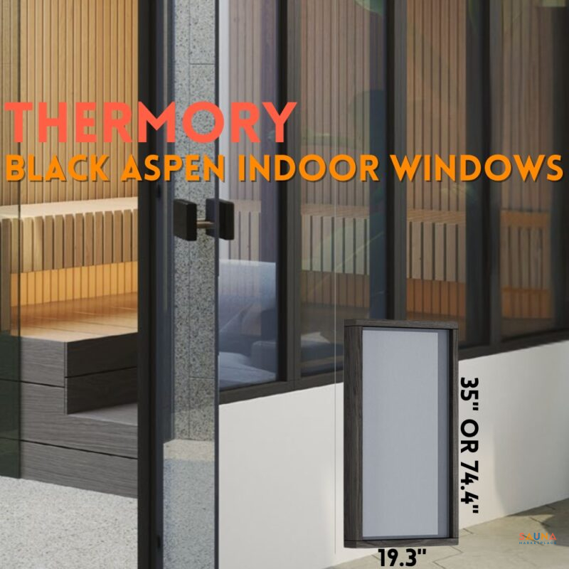 Welcome To Sauna Marketplace - Good Heat, Timeless Tradition, &Amp; Modern Wellness 13 Black Aspen Sauna Windows Indoor Thermory