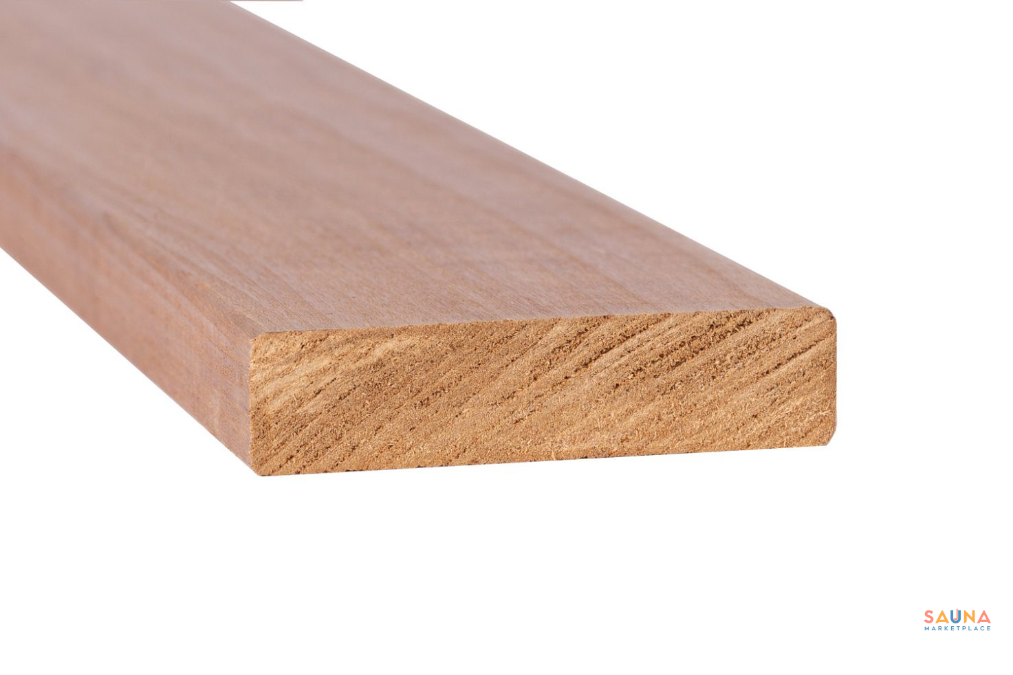 Bench-Board_Shp_21X90_Thermo-Aspen_Thermory_2-Thumb Thermory 1X4 Shp Thermo-Aspen Bench, Backrest, And Skirt Sauna Wood - Image 3