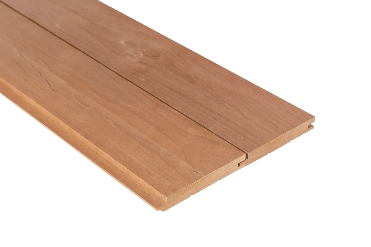 1X5 Alder Sts4 Wall Cladding - Natural Sauna Wood By Thermory - Image 2