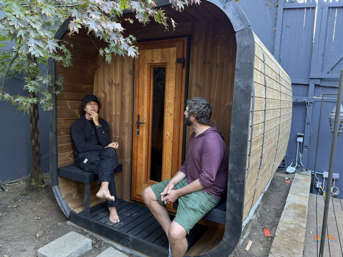 Saunalife Cl12G | 8-Persons Outdoor Sauna With Changing Room And Porch - Image 20