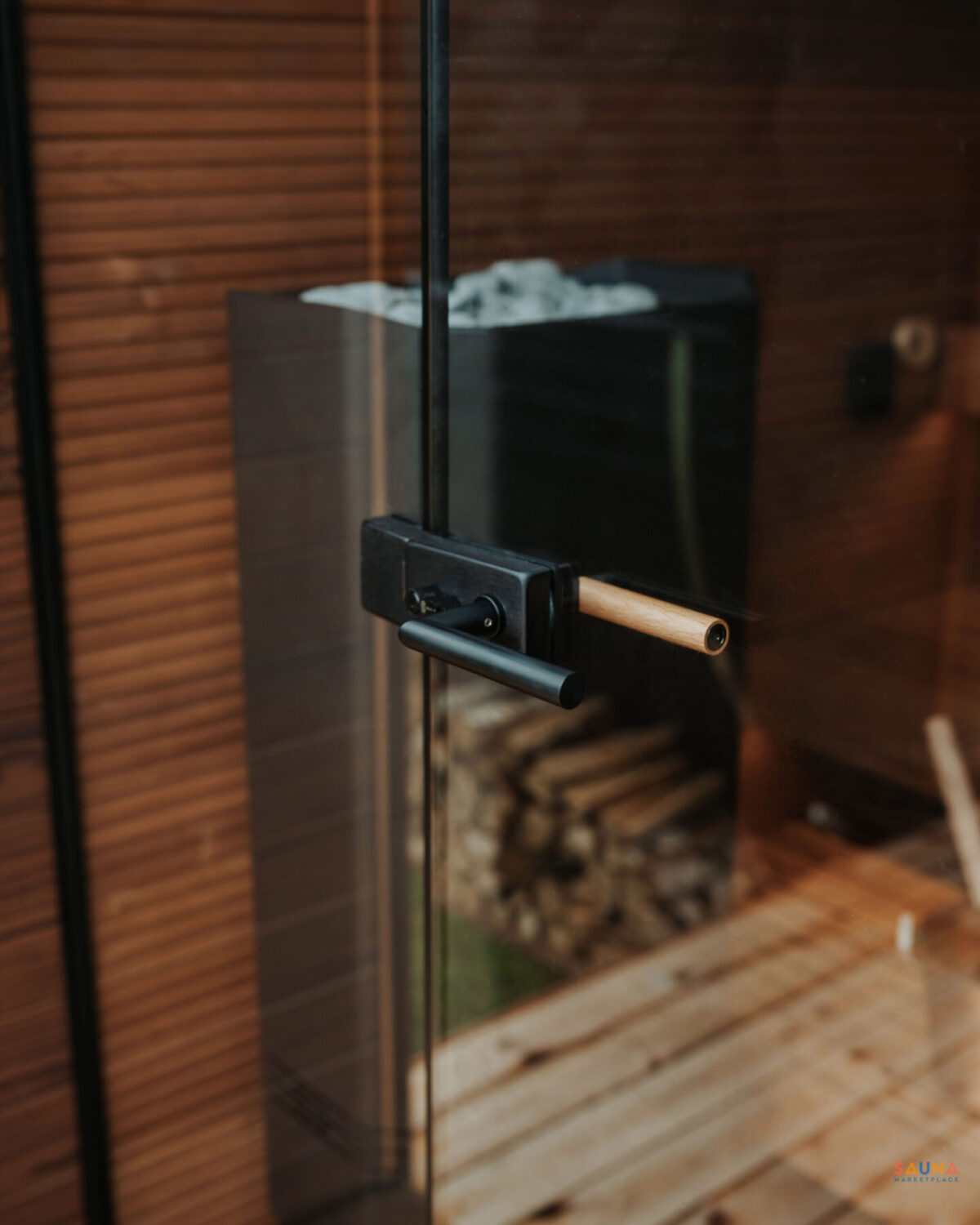 Auroom Aera Outdoor Sauna With 3-Tier L-Bench, Overhang, And Porch - Preorder Now! - Image 15