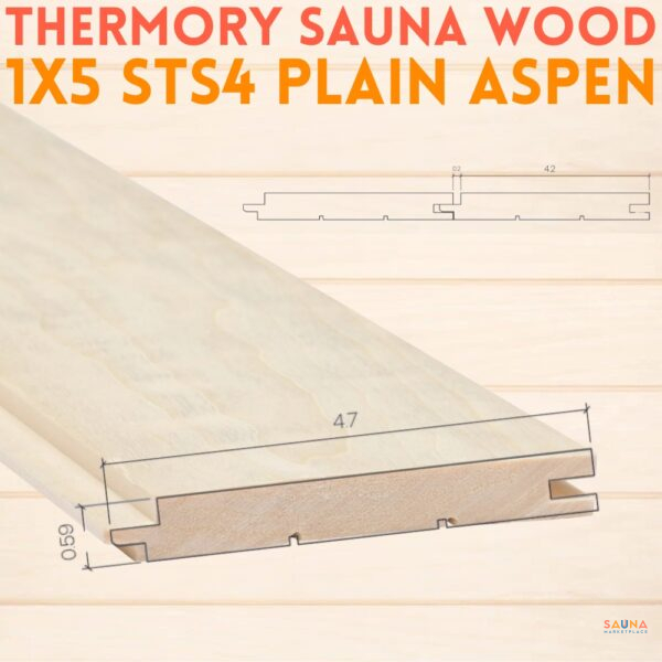 1x5 Aspen sts4 Thermory