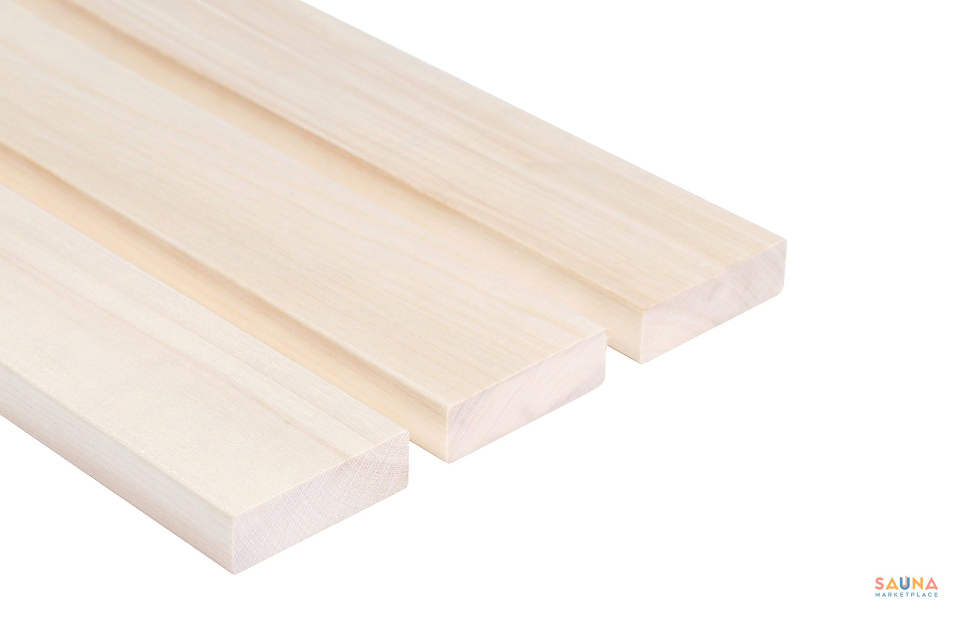 Aspen Sauna Bench Boards — Shp — 5/4×4 — Plain Aspen (Not Thermally Modified) - Image 3
