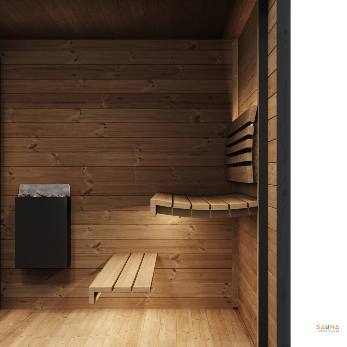 Saunalife Gl6 Outdoor Sauna Kit — Garden Luxury Series - Image 3