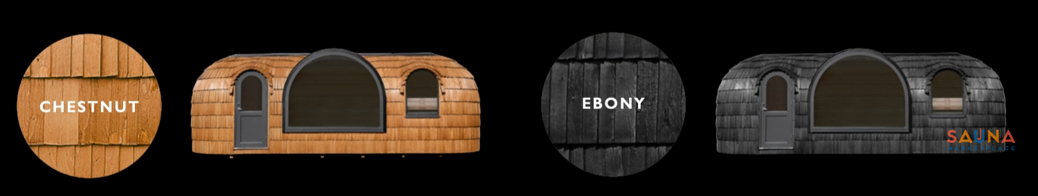 Ebony And Chestnut Exterior Finish Options