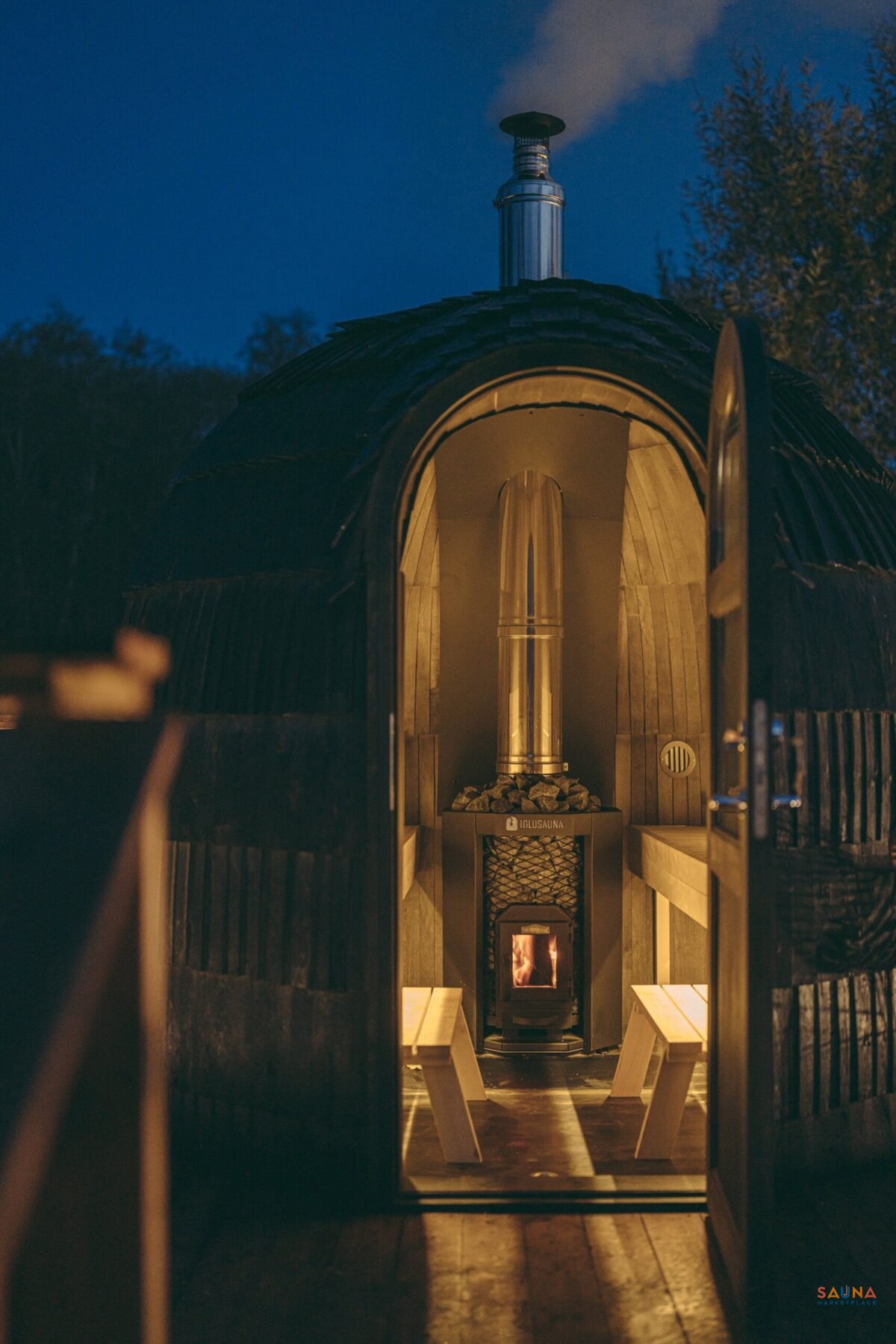 Iglucraft Single Iglusauna — Fully Assembled Outdoor Sauna (Up To 4‑Person) - Image 13