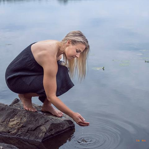 Rento Waist Towel, Handcrafted In Finland - (57&Quot; X 0.08&Quot; X 27.6&Quot;) - Image 2