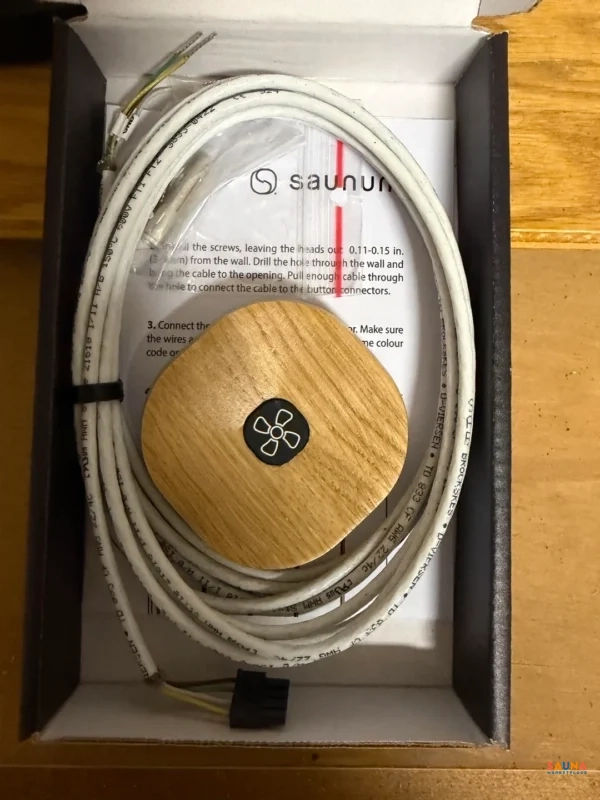 Saunum Air Iq Fan Button