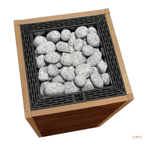 Huum Core Electric Sauna Heater With Wood Exterior | Thermo-Aspen, Aspen, Or Alder - Image 3